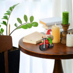 NANAOUS Garden Gnomes Outdoor Ornaments, Art Decoration for Novelty Lawn Gnomes, 3.9 in Ornaments for Home Yard Outside, Motorcycle Gifts - Image 2