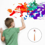 Rubber Roller Brayer Ink Applicator for Arts Crafts Printing - Image 4