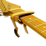 Guitar Capo for Acoustic & Electric Guitars 2-Pack – Black & Natural Wood - Image 5