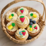 Moonoubeans 2 Pcs Silicone Cake Mould Strawberry & Pineapple – Baking Accessories - Image 2