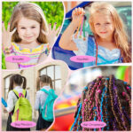 Friendship Bracelet Making Kit DIY Arts and Crafts – Pink - Image 4