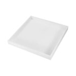 Desktop Storage Trays 2 Pcs Multi-Purpose Makeup & Jewelry Organiser – White