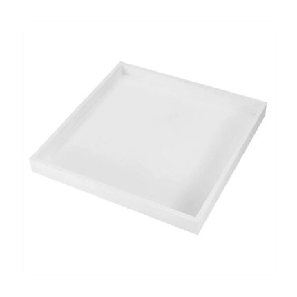 Desktop Storage Trays 2 Pcs Multi-Purpose Makeup & Jewelry Organiser – White