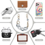 Acrylic Phone Wrist Lanyard – Clear - Image 2