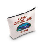 80s Horror Movie Inspired Zipper Pouch – Camp Crystal Lake