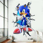 3D Cartoon Wall Stickers for Kids - Ideal Bedroom Accessories & Decor for Boys & Girls, Decals Peel Colorful Wall Art Stickers - Kids Wall Stickers